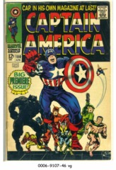 Captain America #100 © April 1968 Marvel Comics